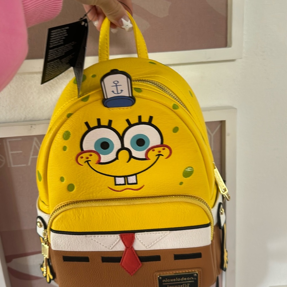 Brand new lounge fly backpack SpongeBob